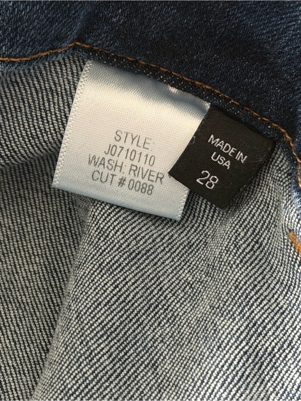 Veronica Beard Dark Indigo Front-Pocket High-Rise Jeans - Picture 6 of 6